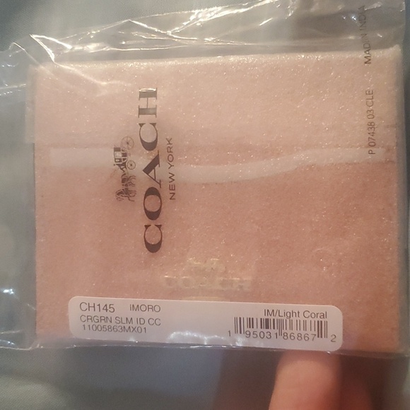 COACH-SLIM/LIGHT CORAL - Picture 2 of 12